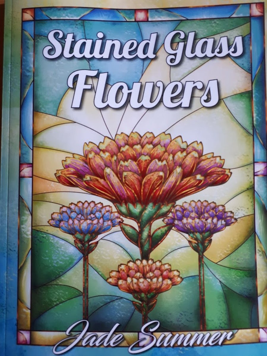 Stained Glass Flowers - Jade Summer