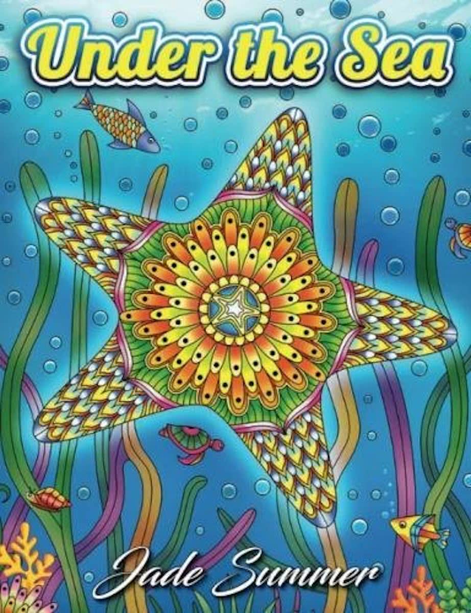 Under the Sea - An Adult Coloring Book - Jade Summer