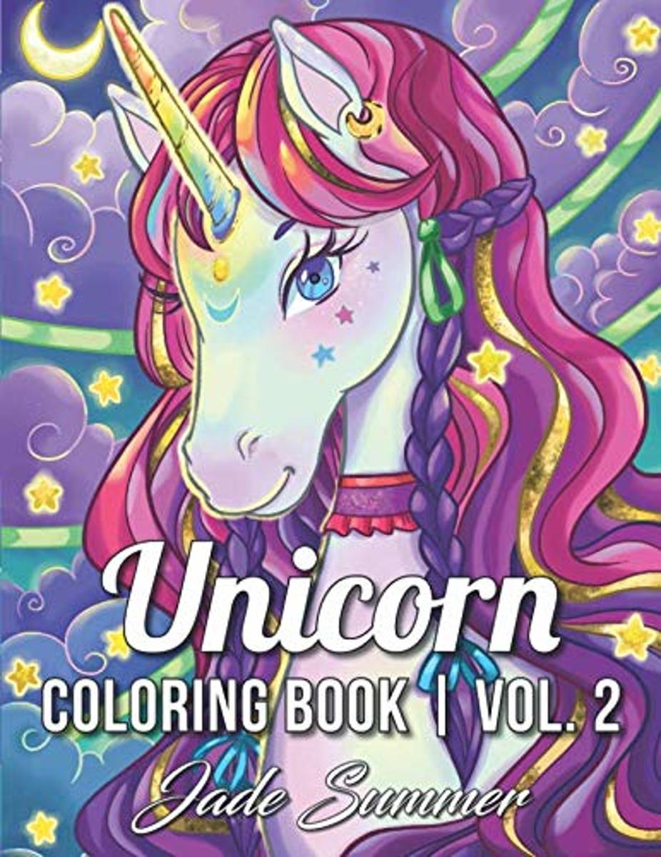 Unicorn Coloring Book 2 - Jade Summer