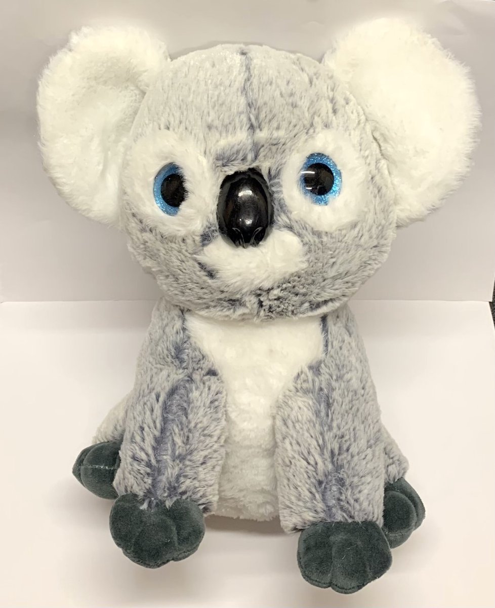 Koala knuffel - grijs - 28 cm