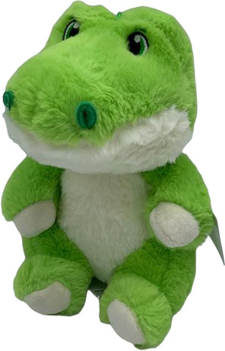 Krokodil - Groen - 35 cm - Pluche - Krokodil knuffel