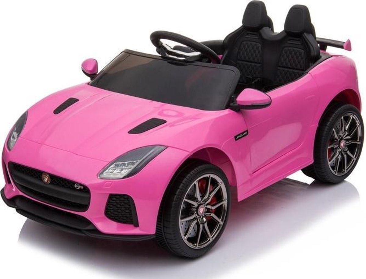 Jaguar F-Type SVR, FULL OPTIONS, Elektrische kinderauto - MP3, USB, rubberen bander - Accuvoertuig voor kinderen