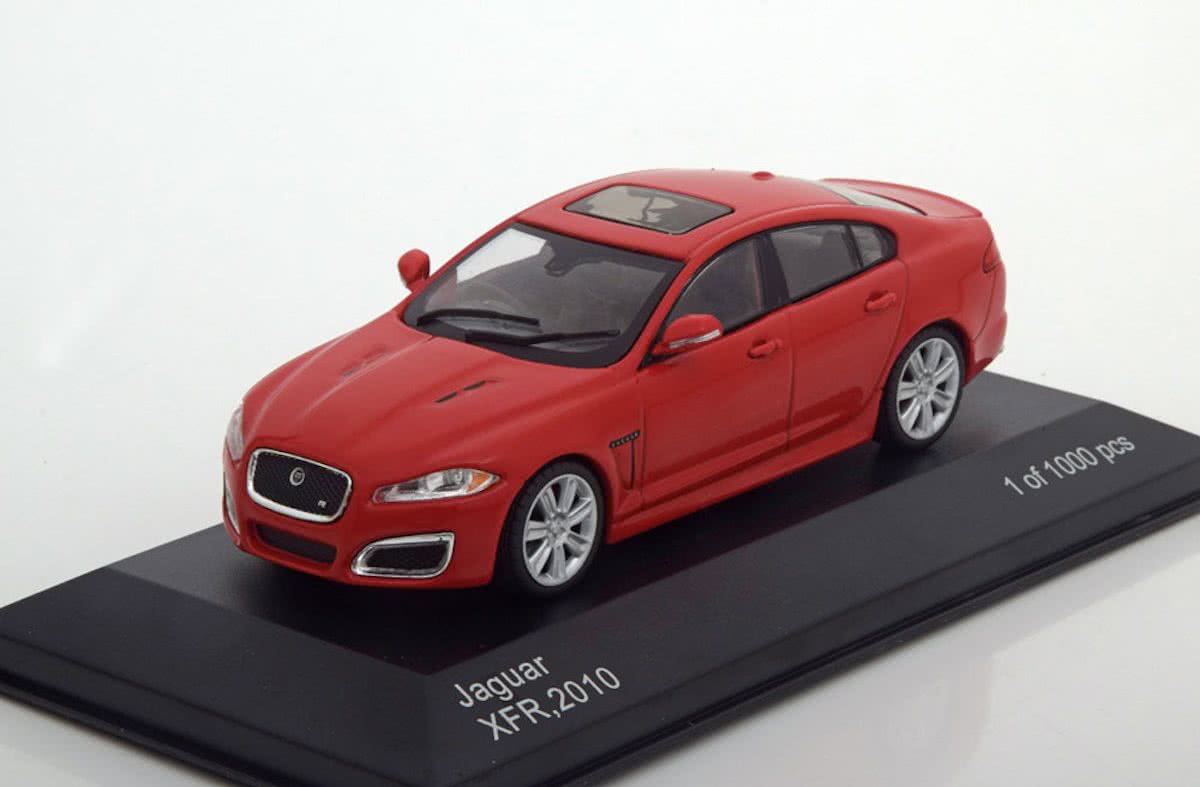 Jaguar XFR 2010 Rood 1-43 Whitebox Limited 1000 Pieces