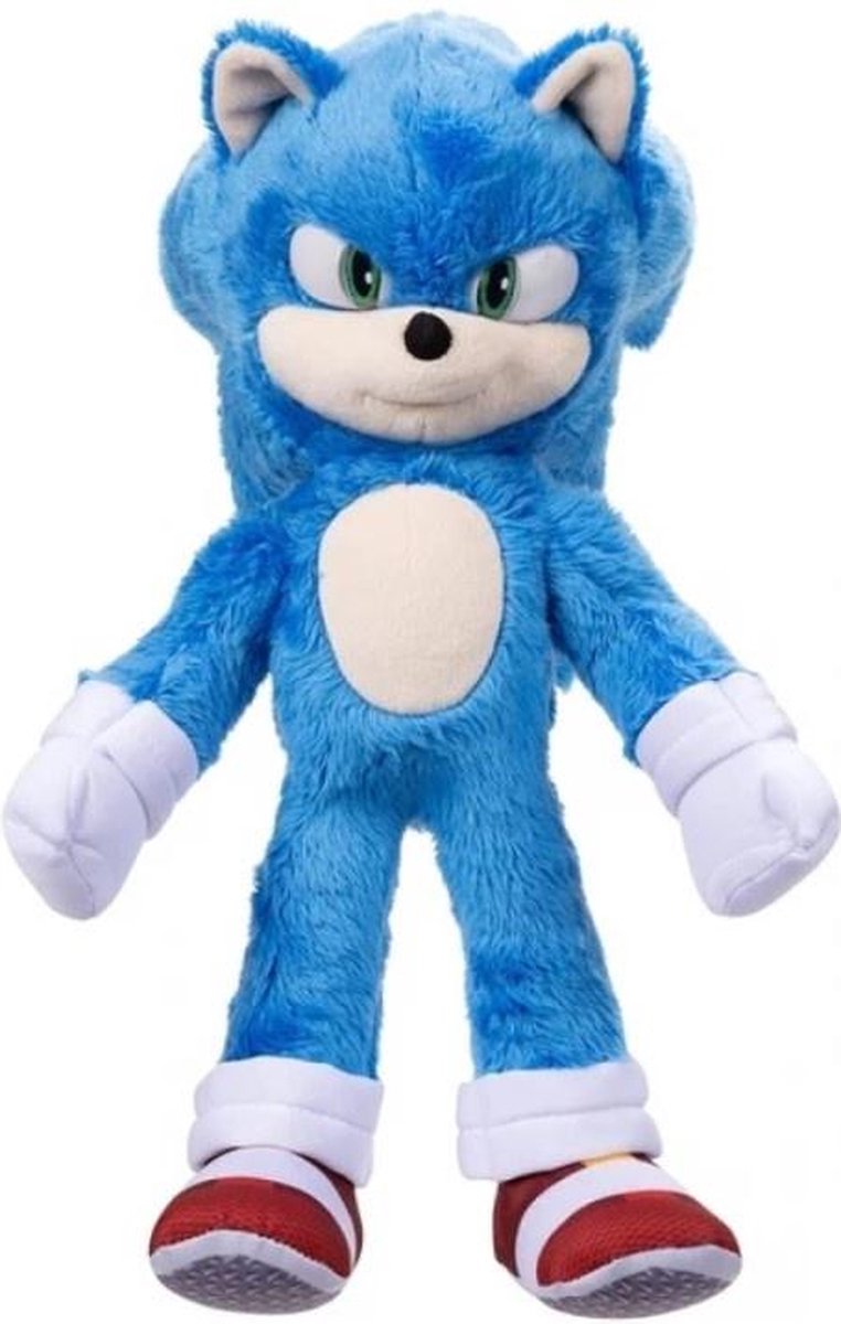 Sonic The Hedgehog 2 The Movie Pluche - Sonic (33cm)