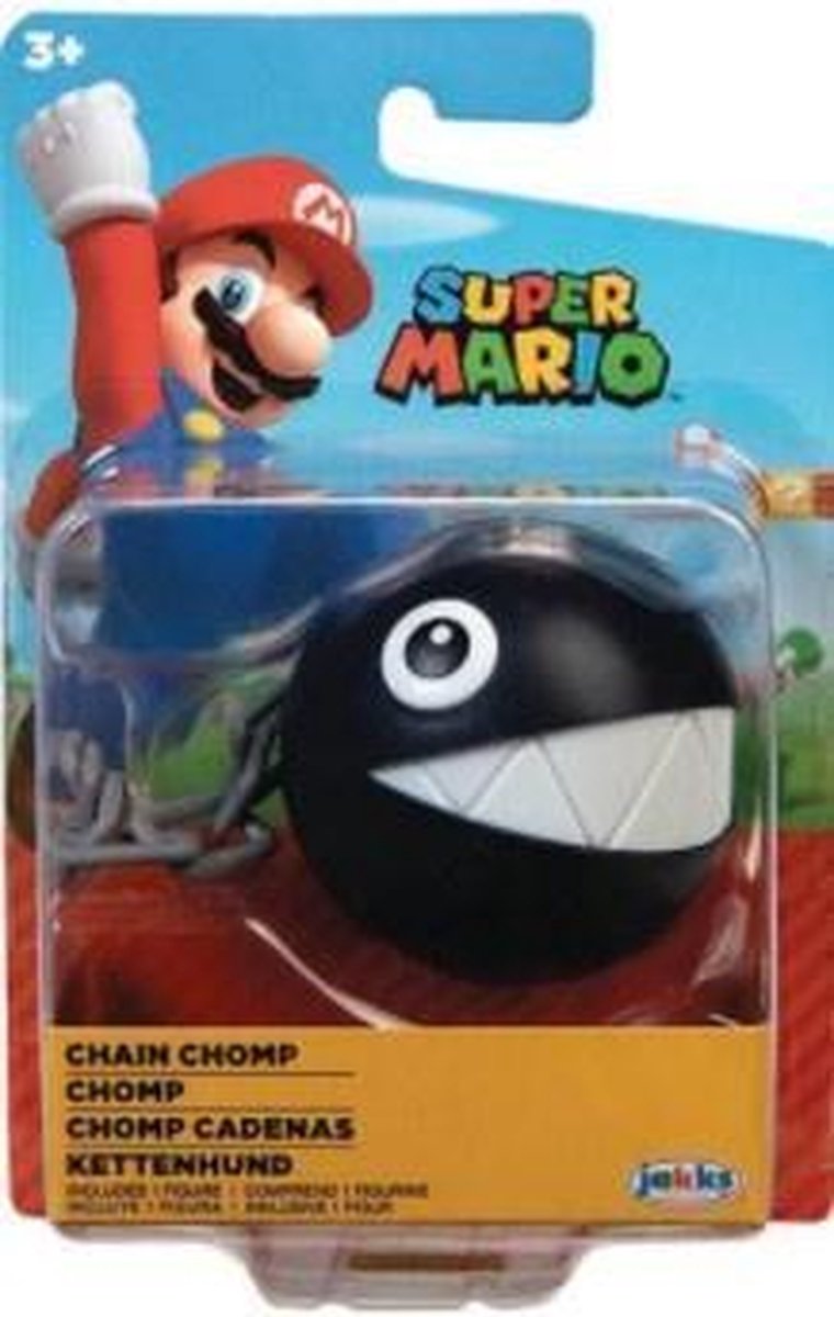 Super Mario Mini Action Figure - Chain Chomp