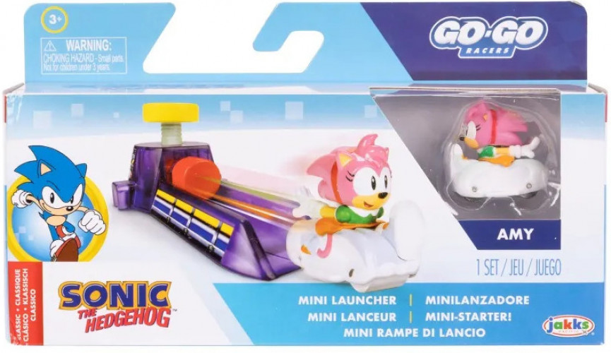 Sonic - Go Go Racers Mini Launcher: Amy