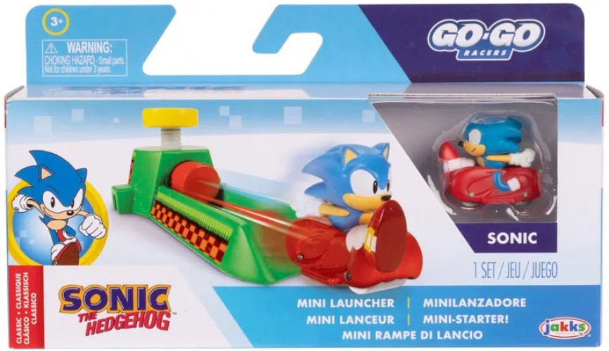 Sonic - Go Go Racers Mini Launcher: Sonic