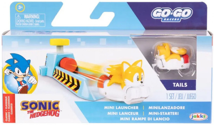 Sonic - Go Go Racers Mini Launcher: Tails