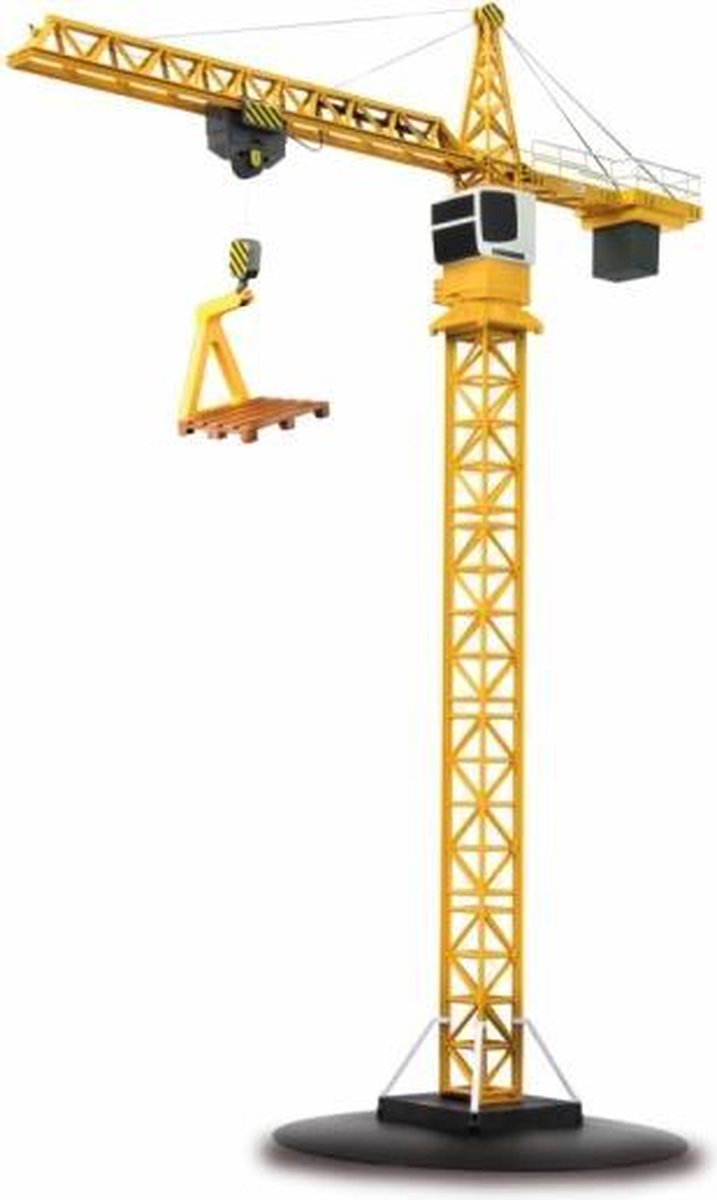 Hijskraan Liebherr 100 cm jongens 2,4 GHz geel