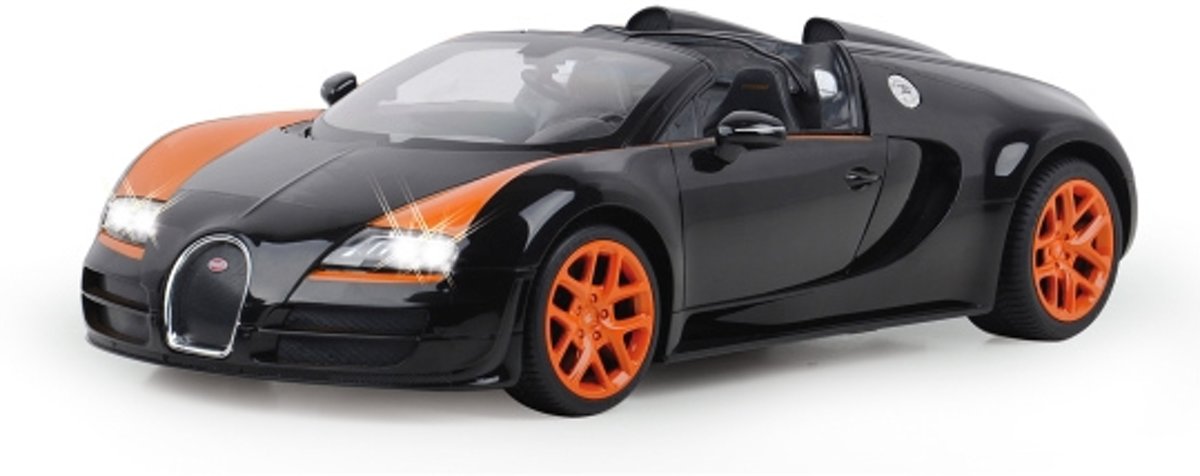 Jamara Bugatti Grand Sport Vitesse 1:14 - Bestuurbare auto - Zwart