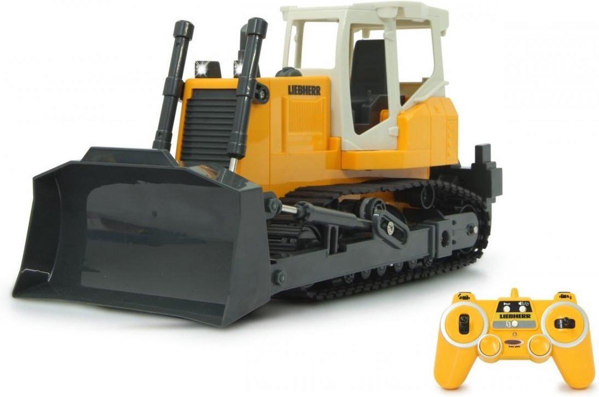 Jamara Bulldozer Rc 35,5 X 17,5 Cm 2,4 Ghz 1:20 Geel