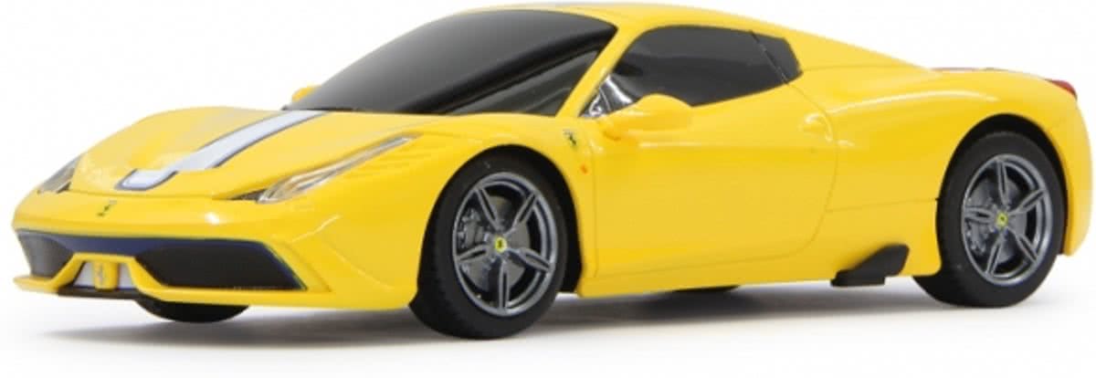 Jamara Ferrari 458 Speciale A 1:24 Geel 27MHz