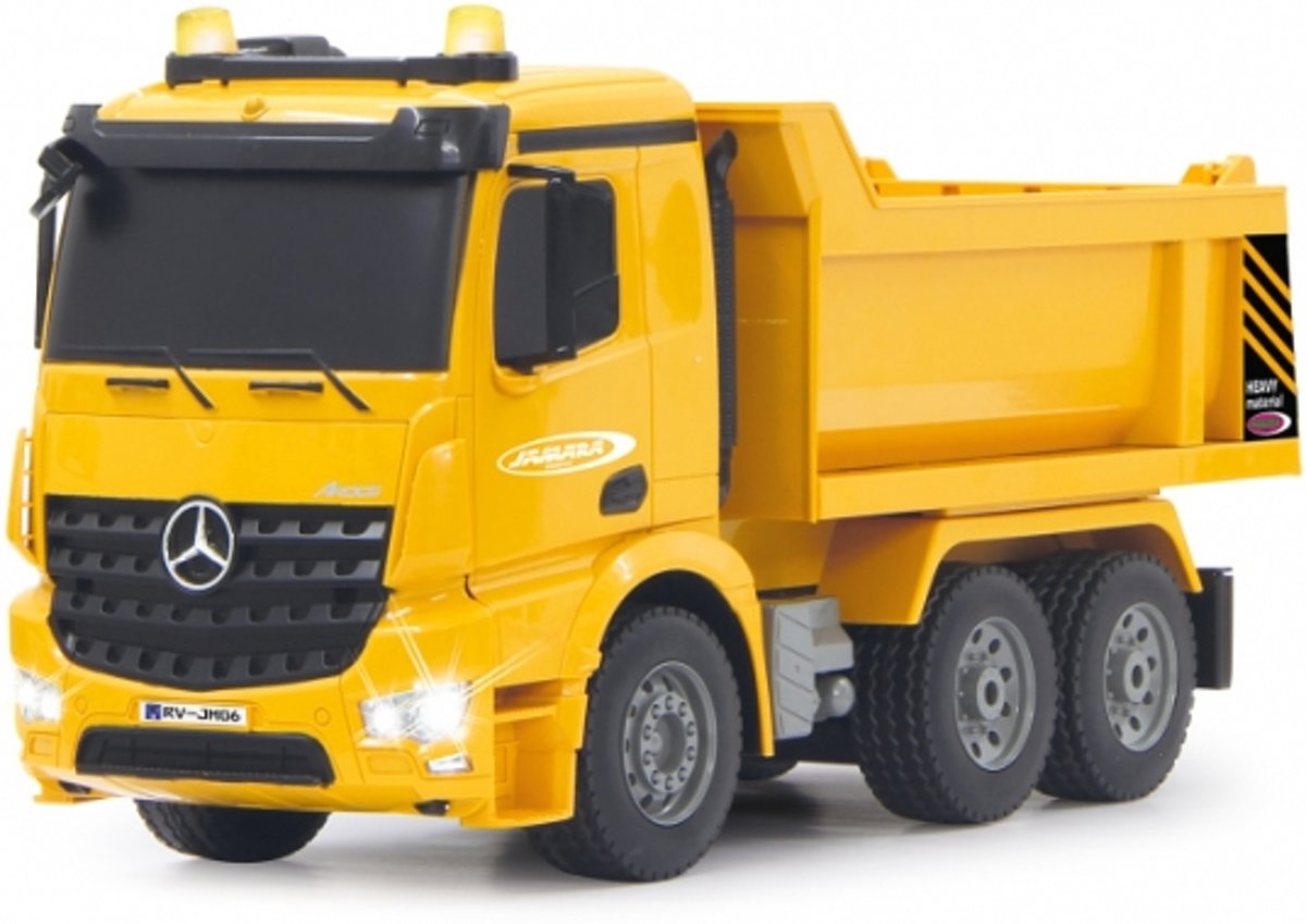 Jamara JAM-404940 R/C Dump Truck Mercedes Arocs 34 Channel 2.4 GHz