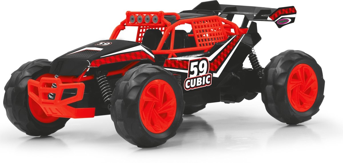   JAM-410010 R/C Buggy Cubic Desert 2.4 GHz Control 114 Rood