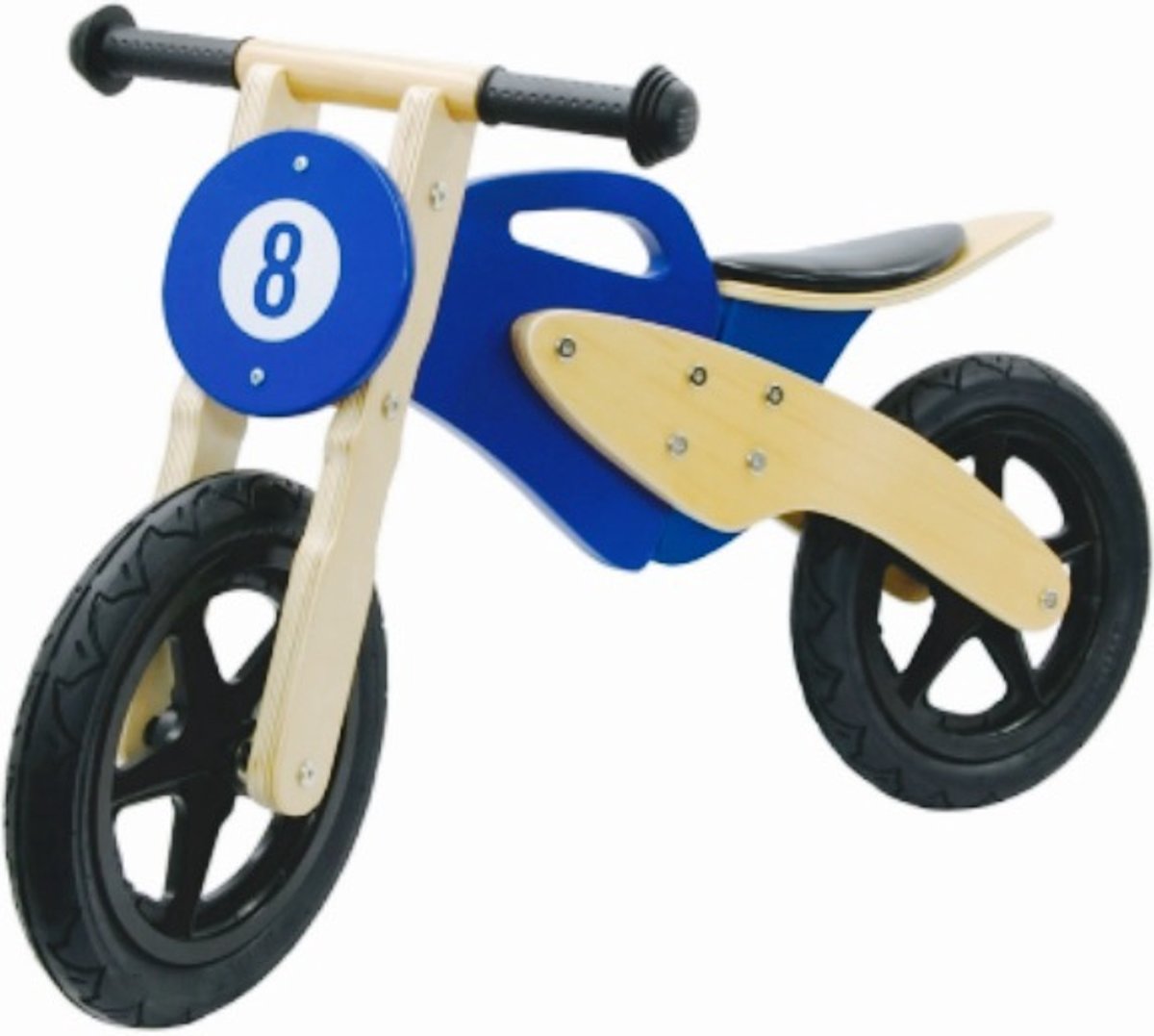 Jamara JAM-460232 Push-Bike Wood Bike Bruin / Blauw