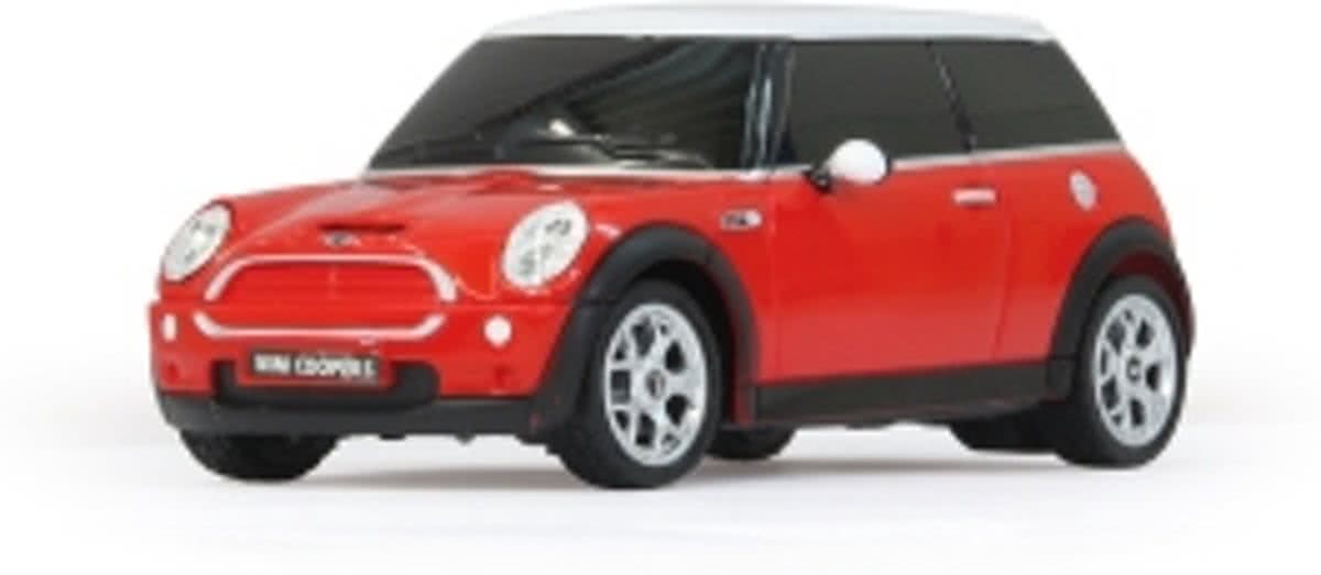   Mini Cooper S 1:24 - RC Auto - Rood