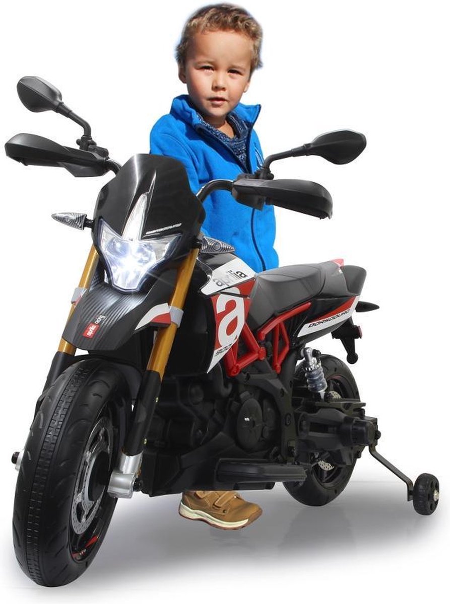 Jamara Motor Aprilia Dorsoduro 900 Junior 108 Cm Zwart 7-delig