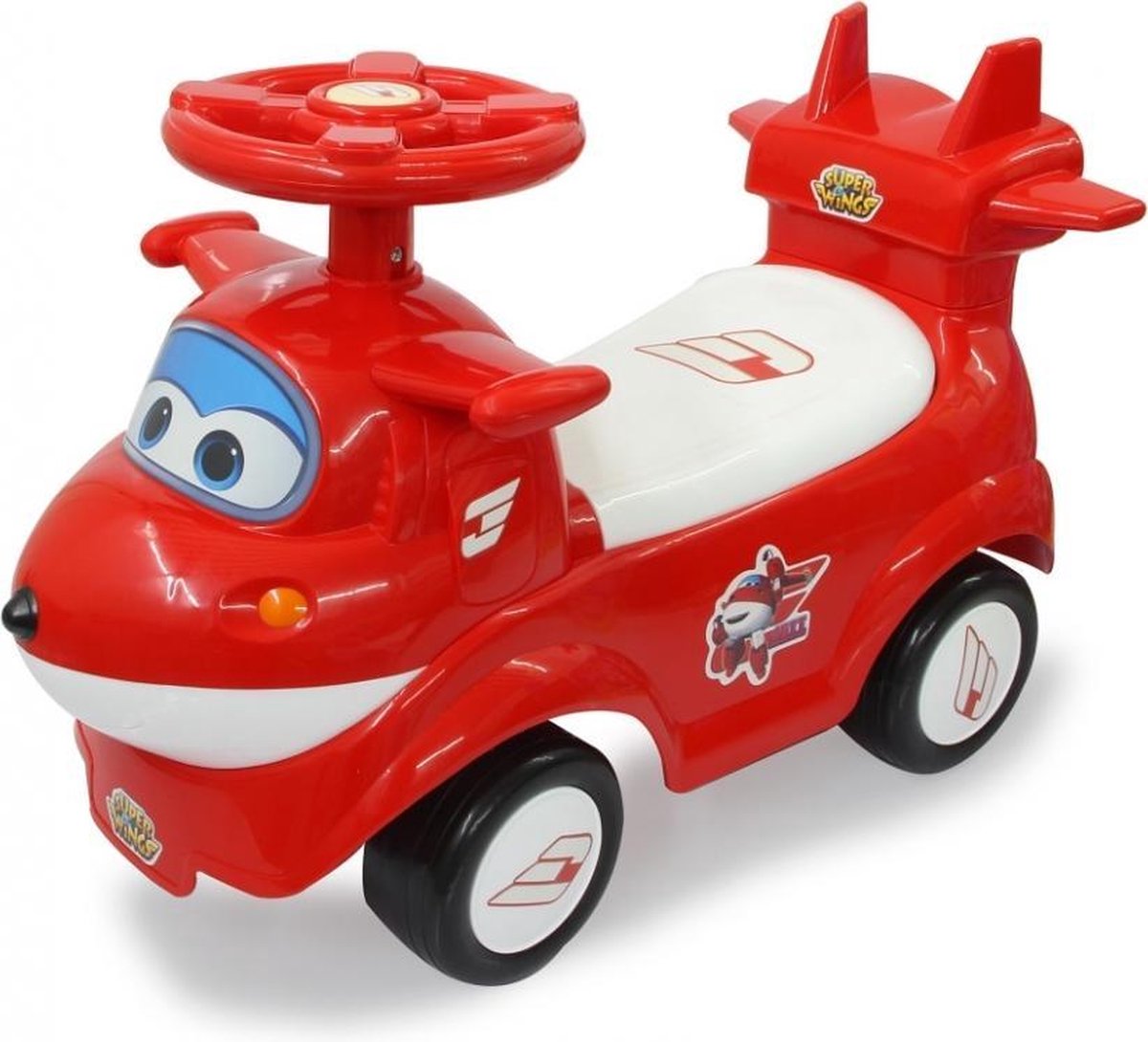 Jamara Push-car Superwings - Loopauto - Jongens en meisjes - Rood;Wit