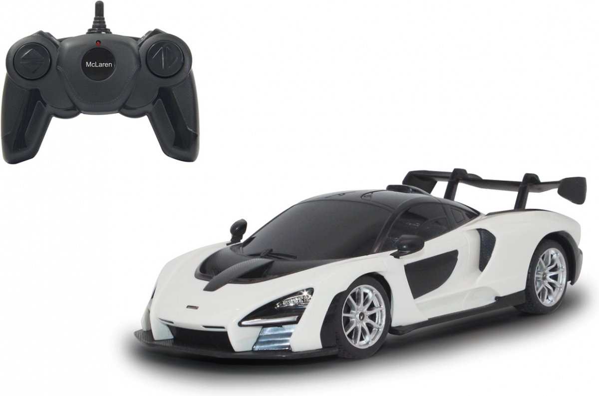 Jamara Rc Auto Mclaren Senna 19,8 Cm 1:24 Wit/zwart 2-delig