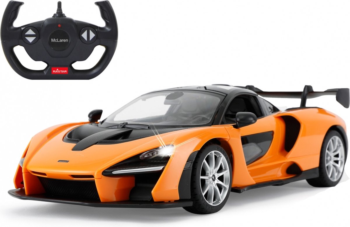 Jamara Rc Auto Mclaren Senna 34 Cm 1:14 Oranje/zwart 2-delig