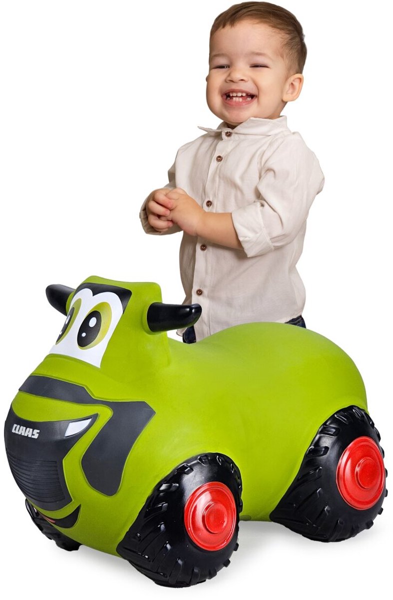     - 466010 Skippy Tractor Claas Groen Junior met Pomp