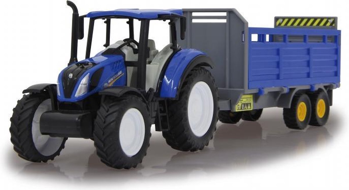 New Holland tractor met veewagen 1:32