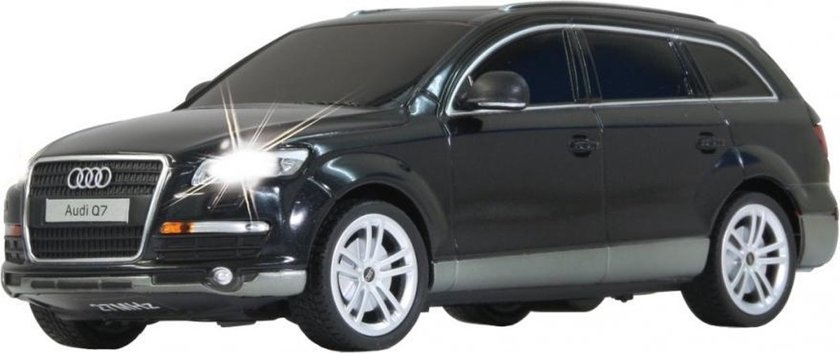 RC Audi Q7 jongens 27MHz 1:24 zwart