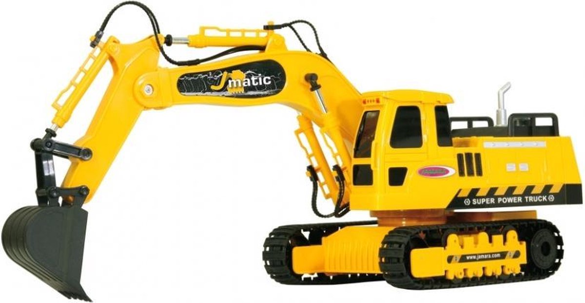 RC Digger J-Matic jongens 2,4 Ghz geel 1:27