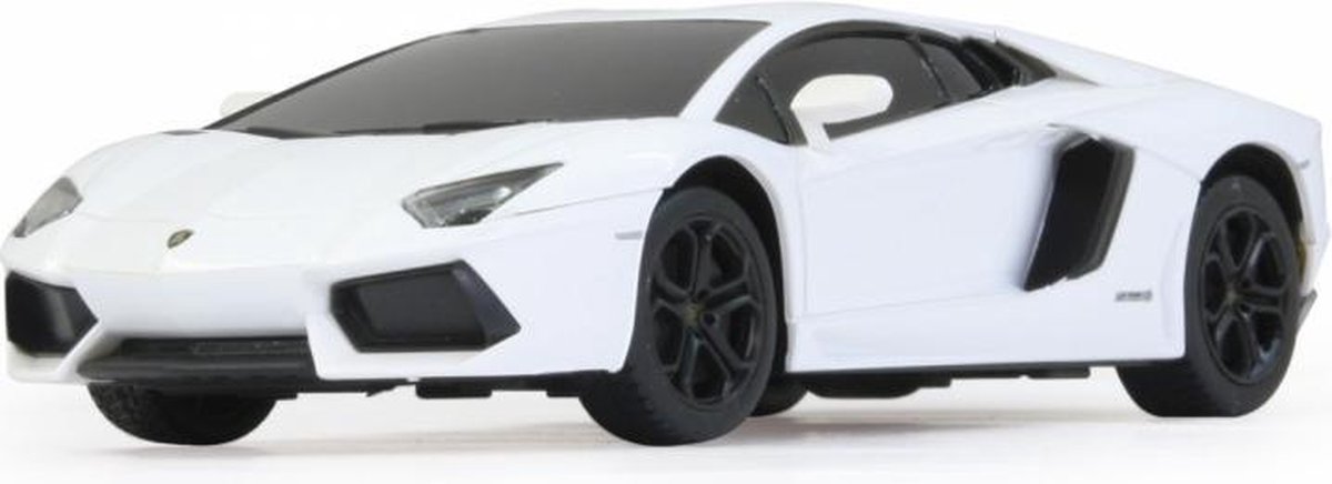 RC Lamborghini Aventador jongens 27 MHz 1:24 wit