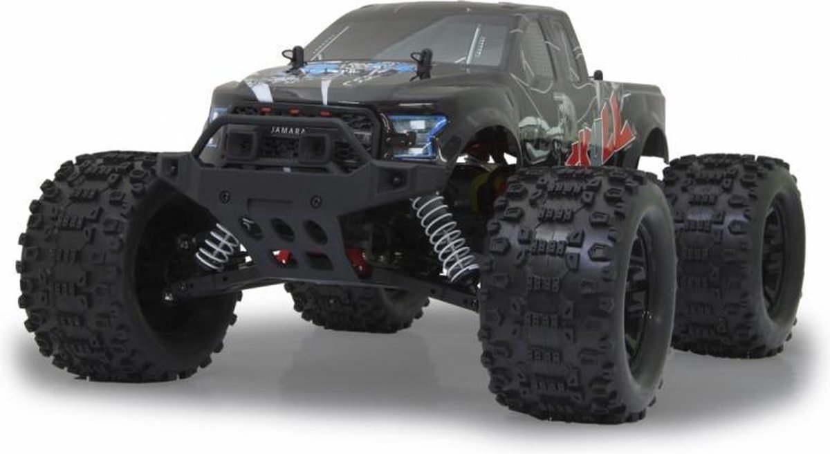 RC Skull monstertruck 1:10 LiPo 2,4G zwart