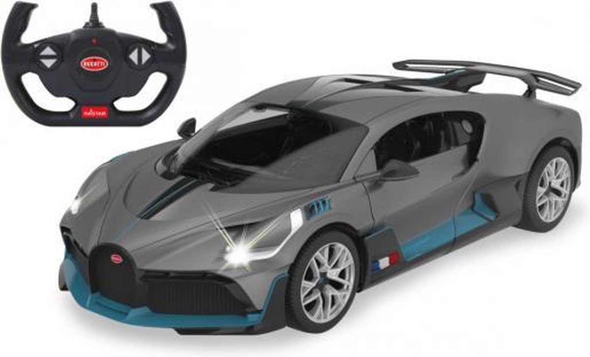 RC auto Bugatti Divo 33 cm 1:14 grijs 2-delig