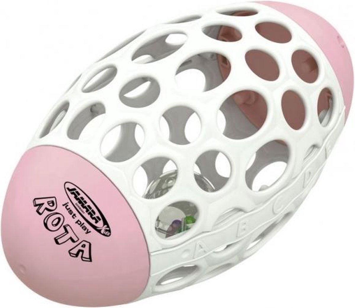 Rota Ball 190 x 100 mm wit/roze