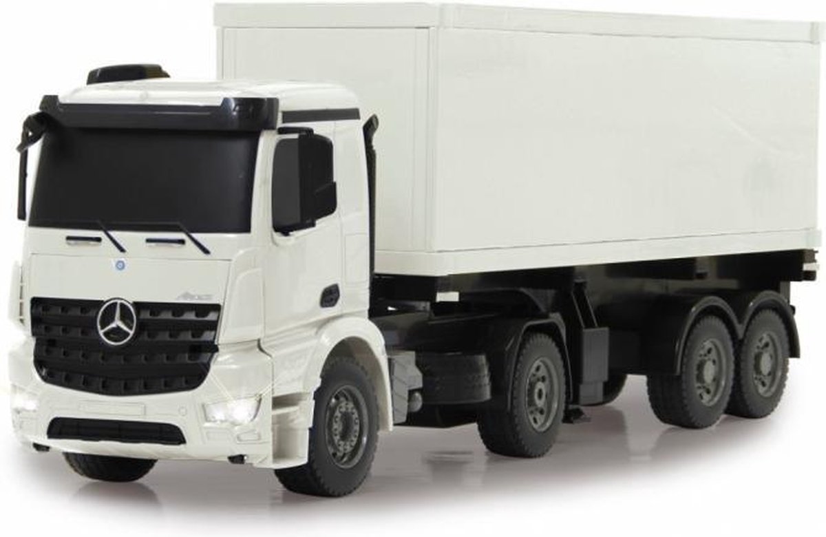 containertruck RC Mercedes-Benz Arocs 2,4 Ghz wit 1:20