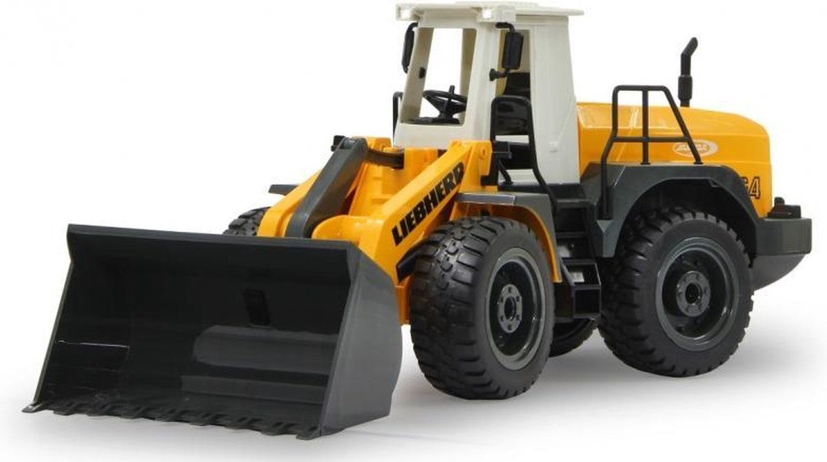 loader RC Liebherr 564 jongens 2,4 Ghz geel 1:20