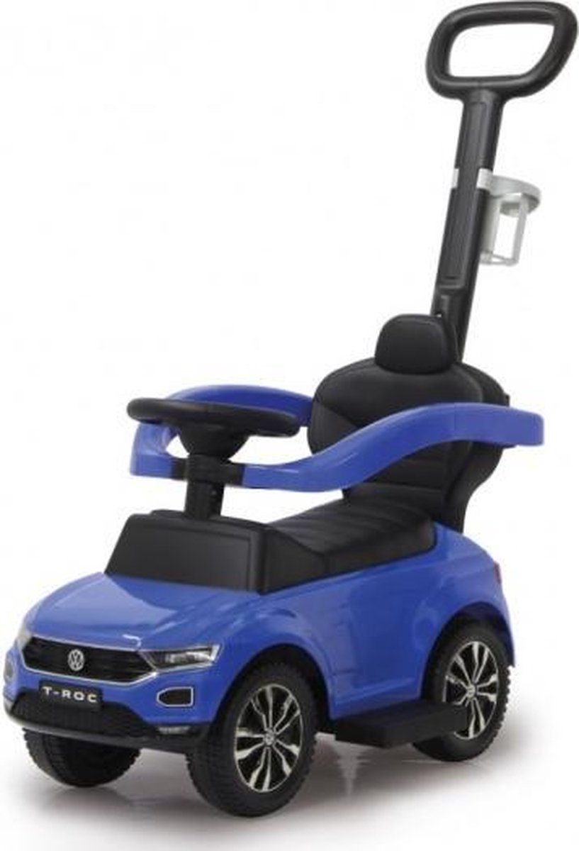 loopauto T-Roc 84 x 40 x 87 cm blauw