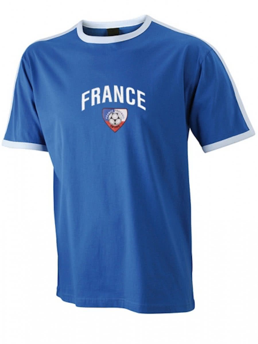 Blauw Frankrijk shirt voetbal volwassenen Xl