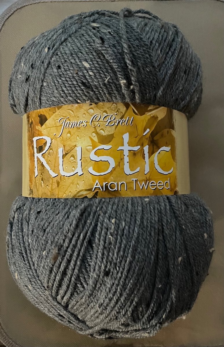 RUSTIC ARAN TWEED (DAT 13) - PER STUK -GAREN-WOL-BREIEN-HAKEN.