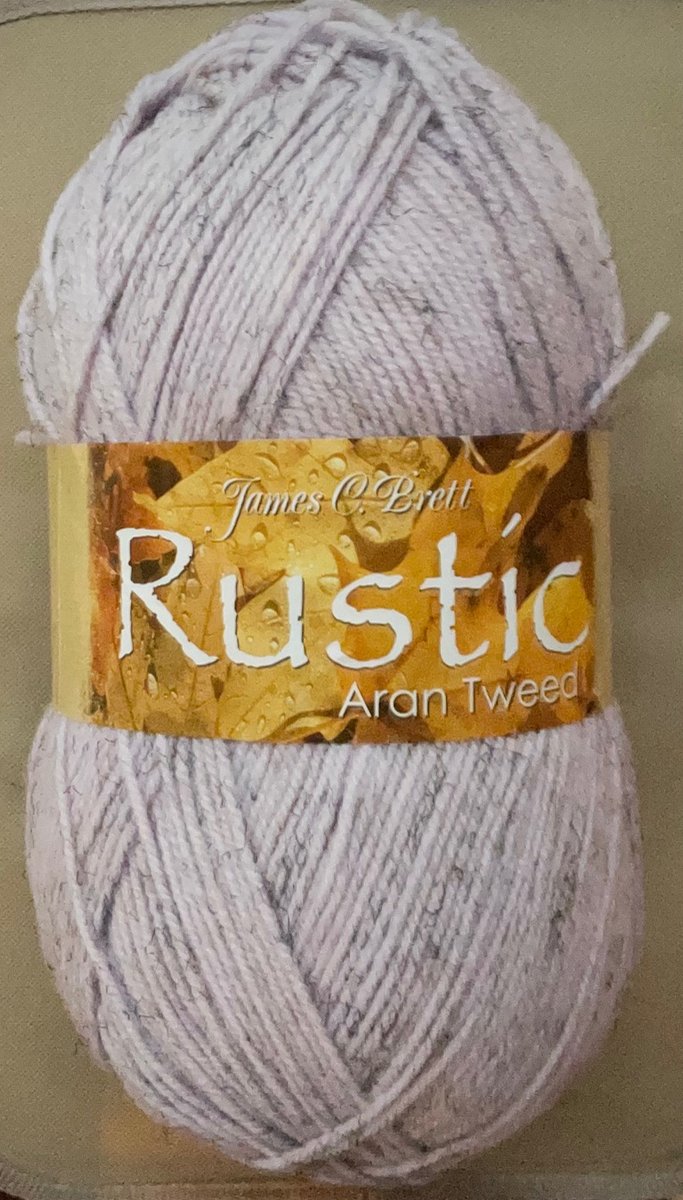 RUSTIC ARAN TWEED (DAT 42) - PER STUK GAREN-WOL-HAKEN-BREIEN.