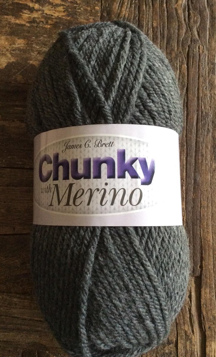 CHUNKY MERINO CM 20. PER 5 STUKS.