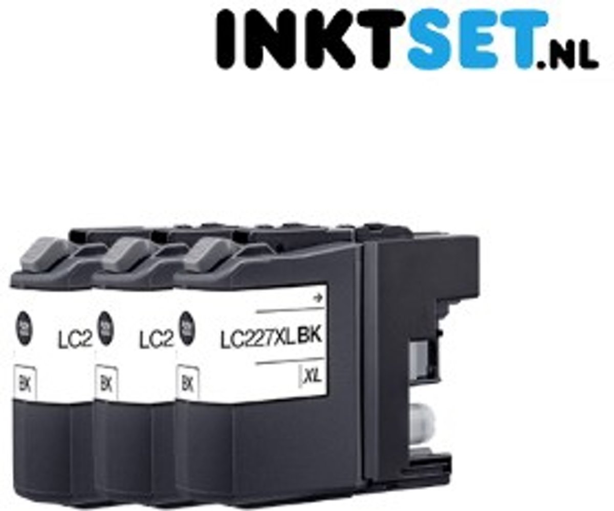 JAMOS - Inktcartridge / Alternatief voor de Brother LC-227BK XL Zwart