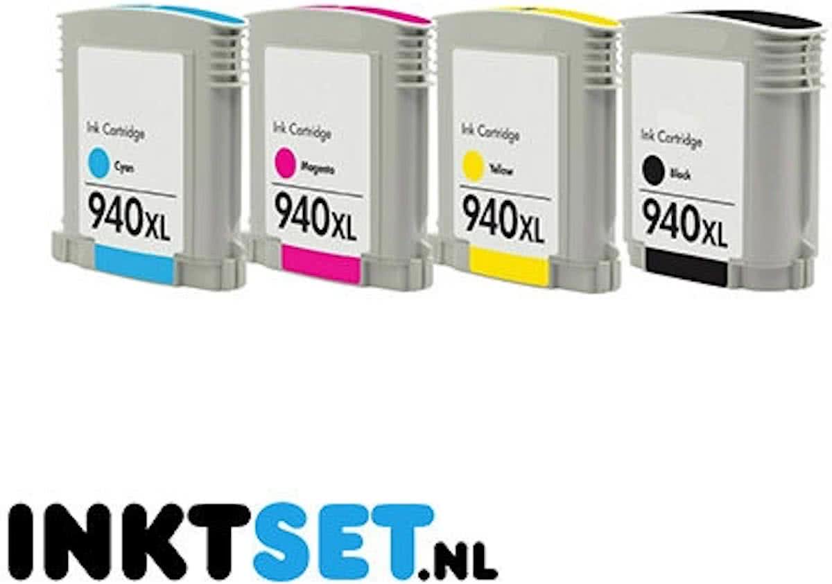 Jamos - Inktcartridge / Alternatief voor de HP 940 Zwart & Kleuren Set