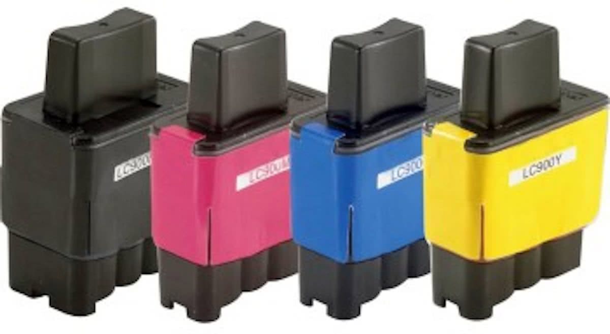 Jamos - Inktcartridges / Alternatief voor de Brother LC-900 Zwart & Kleuren Set