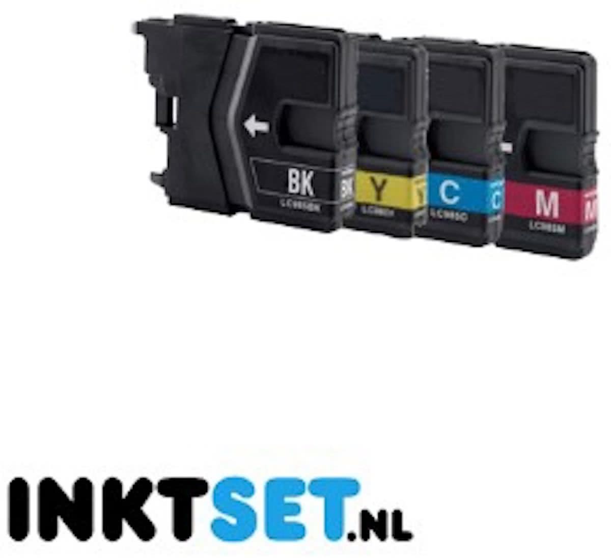 Jamos - Inktcartridges / Alternatief voor de Brother LC-985 Zwart & Kleuren Set