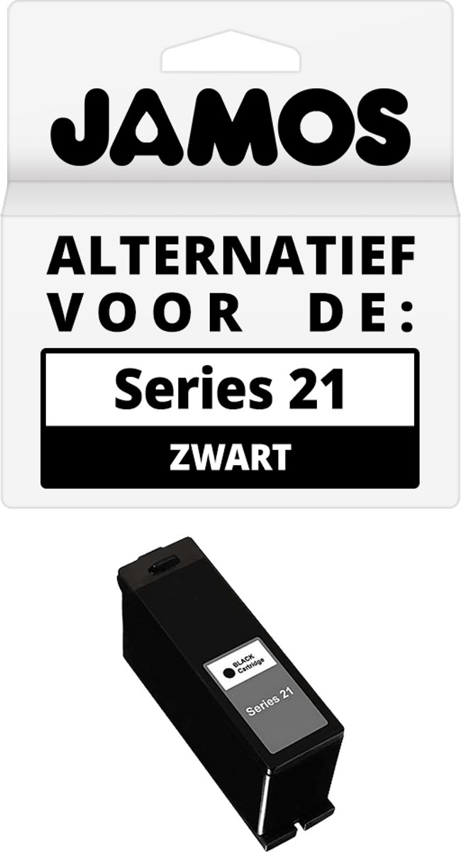 Jamos - Inktcartridges / Alternatief voor de Dell Series 21 (22, 23 en 24) Zwart 3-pack