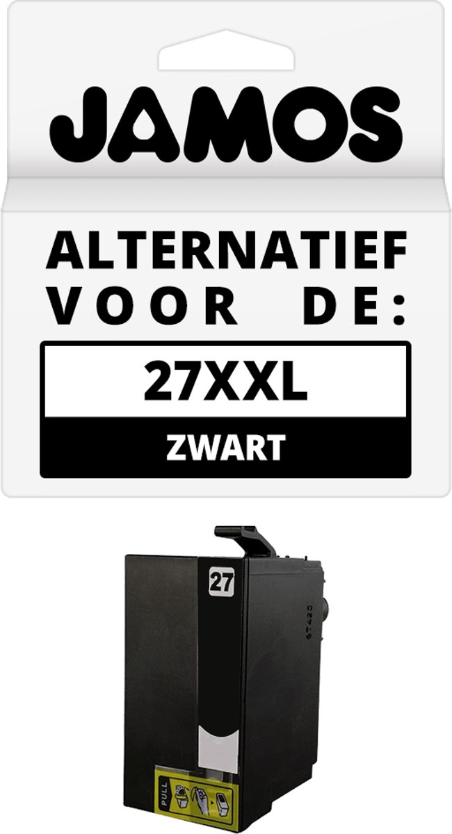 Jamos - Inktcartridges / Alternatief voor de Epson 27XXL Zwart