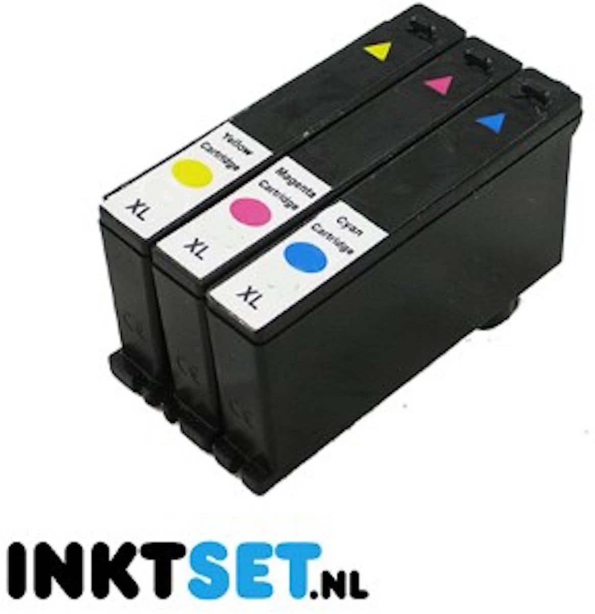 Jamos - Inktcartridges / Alternatief voor de Lexmark 150XL Kleuren CMY Set