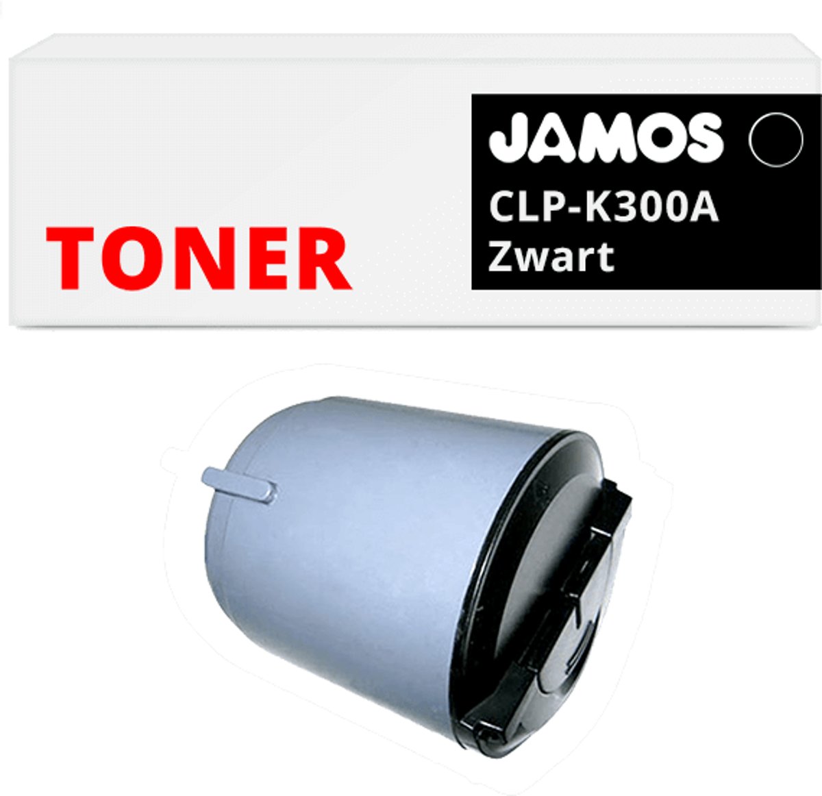 Jamos - Tonercartridge / Alternatief voor de CLP-K300A vervanger voor de Samsung CLP-K300A Toner Zwart