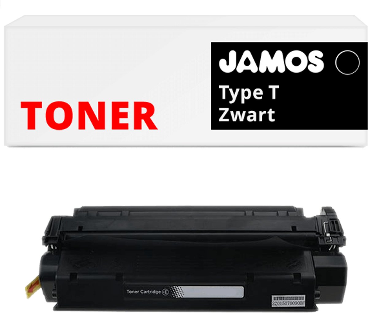 Jamos - Tonercartridge / Alternatief voor de Canon Cartridge T Toner Zwart