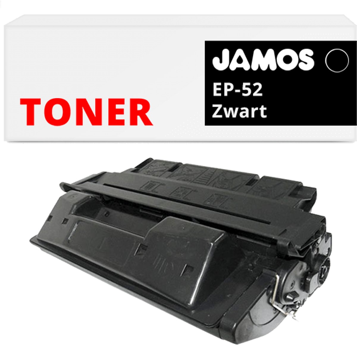 Jamos - Tonercartridge / Alternatief voor de Canon EP-52 Toner Zwart