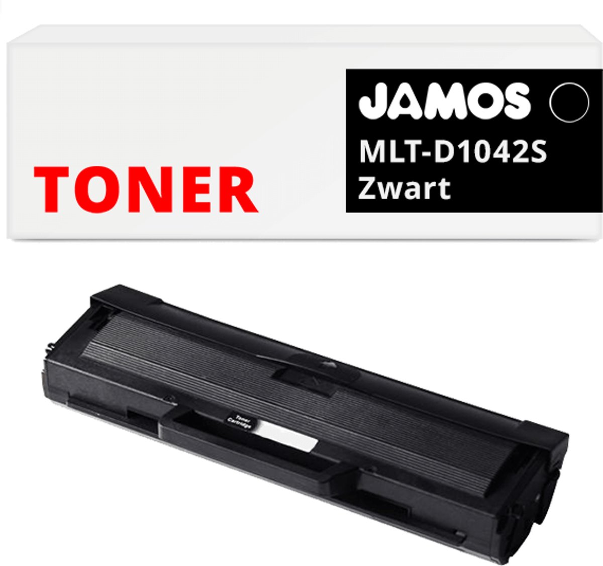 Jamos - Tonercartridge / Alternatief voor de MLT-D1042S Toner Zwart